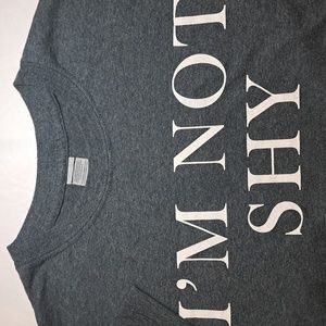 No Name, Size Small, Black Washed, Screen Printed, Short Sleeve T-shirt